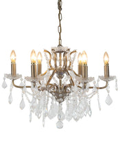 Load image into Gallery viewer, Antique Crystal Chandelier