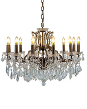 Load image into Gallery viewer, Antique Crystal Chandelier