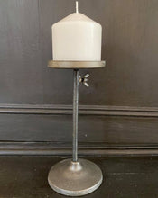 Load image into Gallery viewer, Antique Pillar Candle Holder