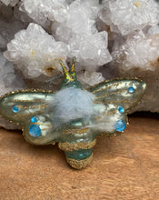 Load image into Gallery viewer, Jewelled Pastel Moth Ornament
