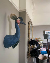 Load image into Gallery viewer, Large Wall Mounted Crowned Crane