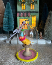 Load image into Gallery viewer, Cloche Bird Christmas Decoration