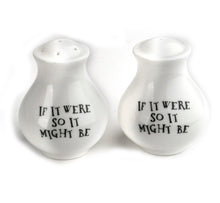 Load image into Gallery viewer, Tweedledum & Tweedledee Salt and Pepper Shakers
