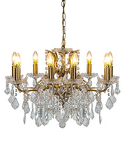 Load image into Gallery viewer, Antique Crystal Chandelier