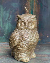 Load image into Gallery viewer, Gold Owl Candle