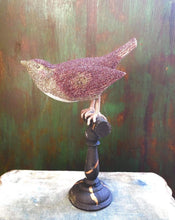 Load image into Gallery viewer, Glitter Bird On Stand