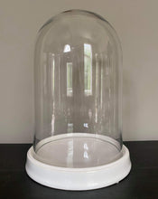 Load image into Gallery viewer, Large Dome with White Glazed Ceramic Base