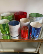 Load image into Gallery viewer, Coloured Glass Votive