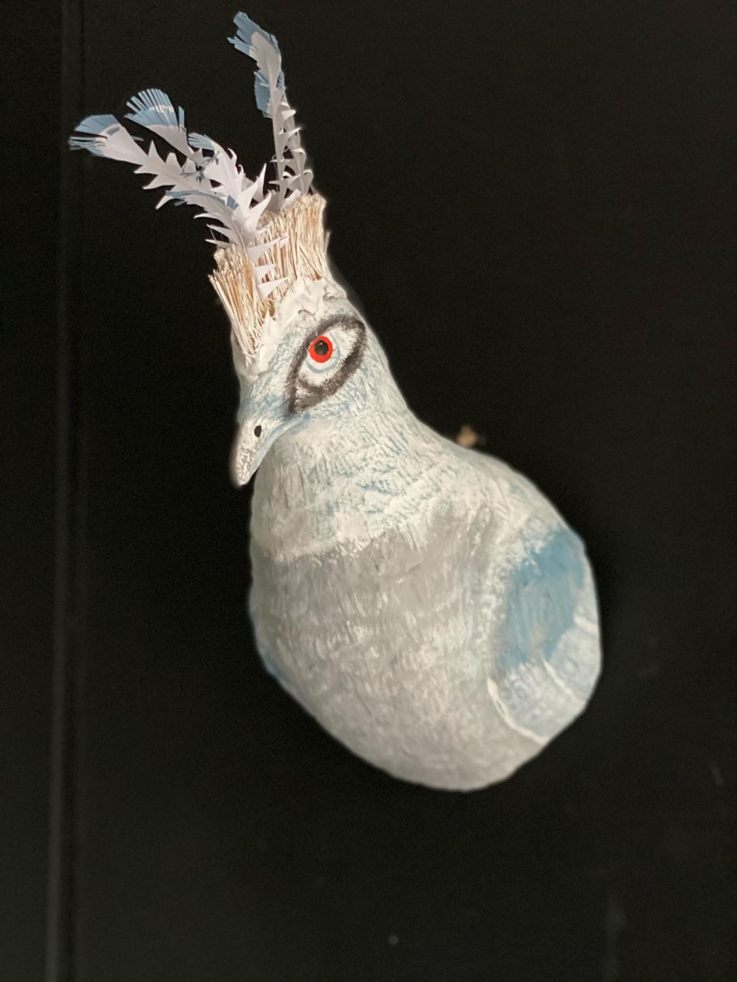 Wall Mounted Victorian Crowned Pigeon
